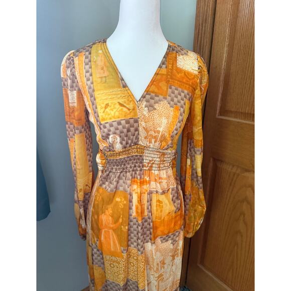 Vintage Jerell of Texas Dress Size 7 70's - Picture 3 of 8